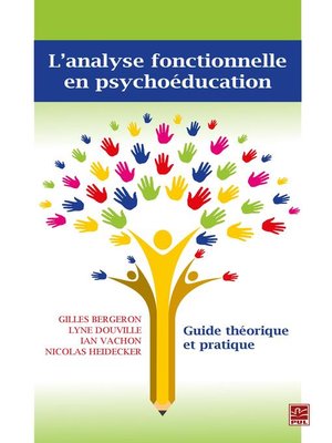 cover image of L'analyse fonctionnelle en psychoéducation. Guide théorique et pratique